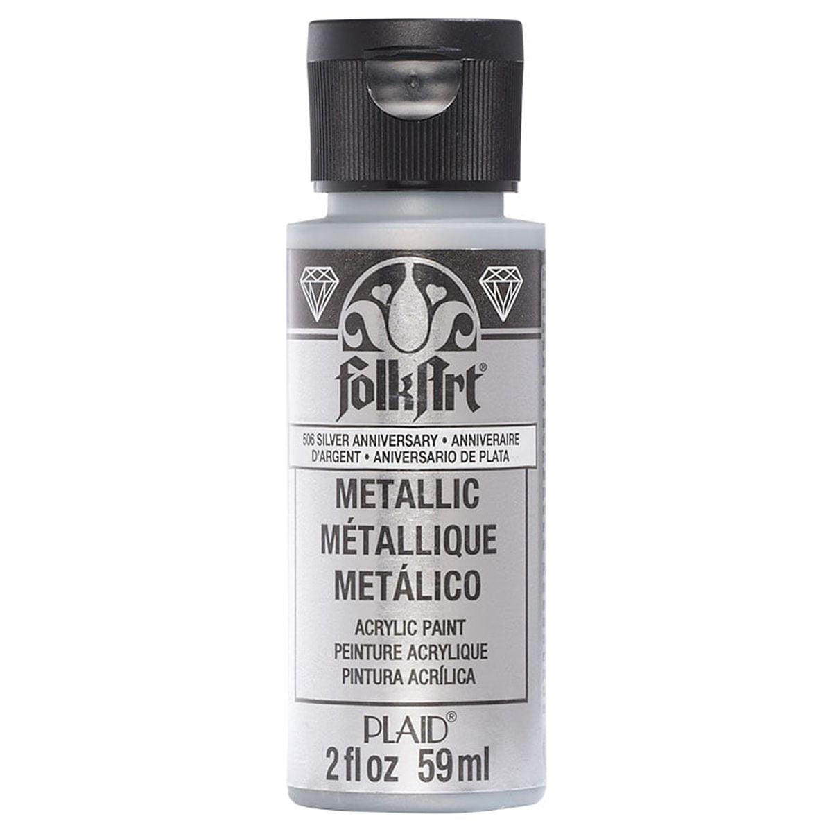 Shop Plaid FolkArt ® Sugar Metallic™ Acrylic Paint - Sandcastle, 2