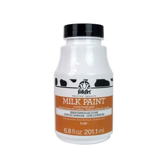 FolkArt Milk Paint, 6.8 fl oz, Farmhouse Ochre