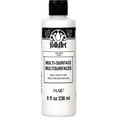 thumbnail image 1 of FolkArt Multi-Surface Acrylic Paint 8oz-Pearl White, 1 of 2