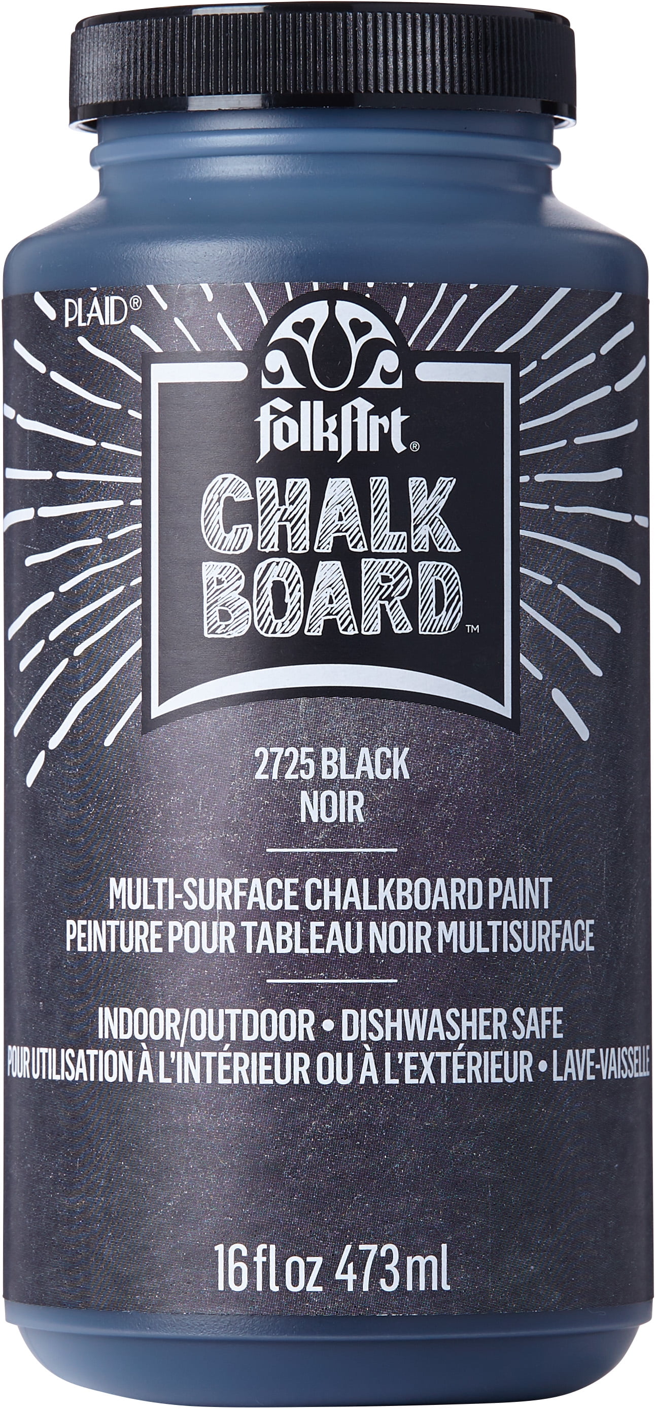 Insl-X Chalkboard Paint, Black, 1 Quart | Studio Finishes for Walls and DIY Projects | 100% Acrylic Interior Paint, 32 fl oz (Pack of 1)