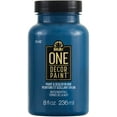 thumbnail image 1 of FolkArt ONE Decor Satin Paint 8oz-Nightfall, 1 of 2