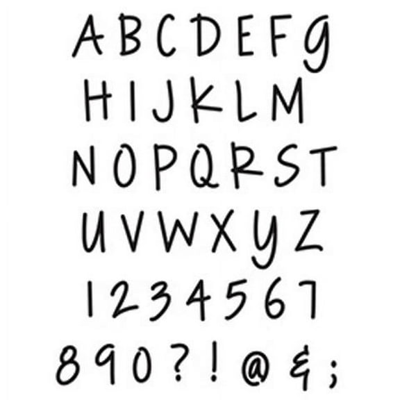 FolkArt Painting Stencils. Alphabet, Lite Felt Tip Marker