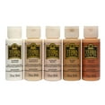 thumbnail image 1 of FolkArt Terra Cotta Acrylic Craft Paint Set, Essentials, 5 Each, 1 of 10