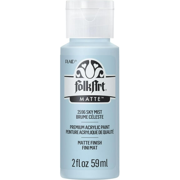 Folkart Acrylic Paint 2oz - Sky Mist