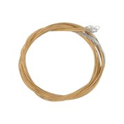 Folkcraft&reg; Bronze Wound Strings, Loop Ends, Pack Of Twelve, .024