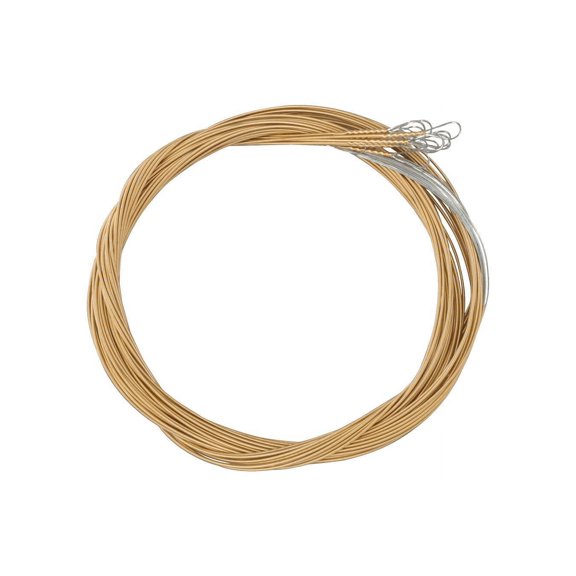 Folkcraft Bronze Wound Strings, Loop Ends, Pack Of Twelve, .050