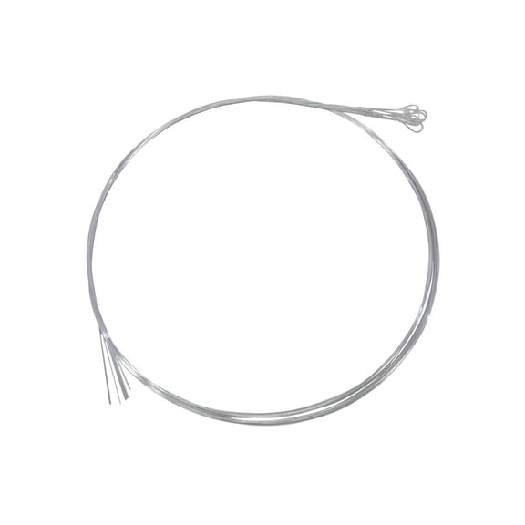 Folkcraft Plain Steel Strings, Loop Ends, Pack Of Twelve, .009