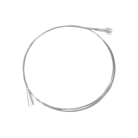 Folkcraft Plain Steel Strings, Loop Ends, Pack Of Twelve, .009