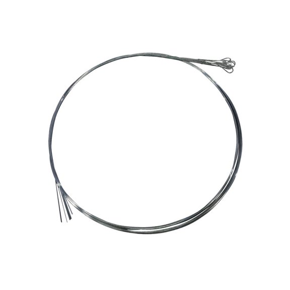 Folkcraft Plain Steel Strings, Loop Ends, Pack Of Twelve, .012
