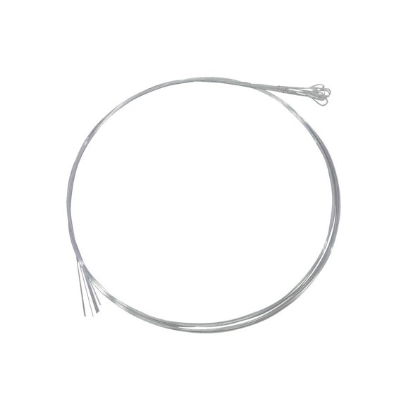 Folkcraft Plain Steel Strings, Loop Ends, Pack Of Twelve, .013