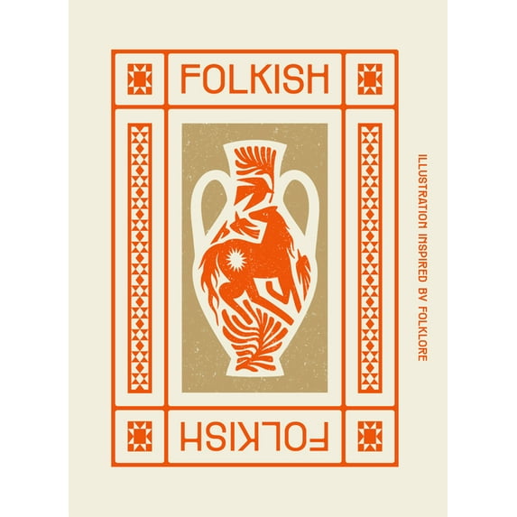 Folkish: Illustrations Inspired by Folklore, (Hardcover)