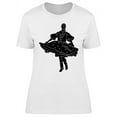 thumbnail image 1 of Folklore Dancer Design T-Shirt Women -Image by Shutterstock, Female Medium, 1 of 2