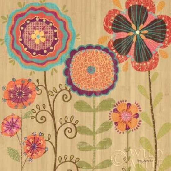 Folklore Garden II Canvas Art - Wendy MacFarlane (24 x 24)