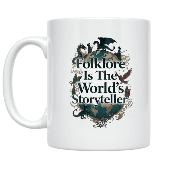 Folklore Is The World's Storyteller - Folklore Enthusiast - 11 oz Ceramic Coffee Mug