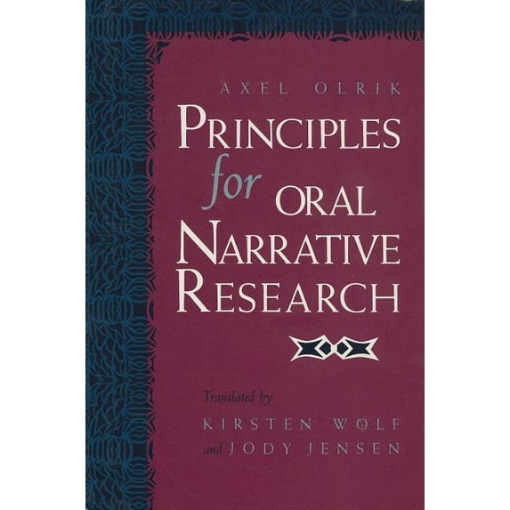 Folklore Studies in Translation Principles for Oral Narrative Research, (Hardcover)