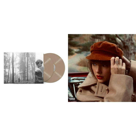 Folklore (X) (Beige Vinyl/2LP) & Red (Taylor's Version) (4LP)