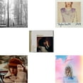thumbnail image 1 of Folklore (X) & Red (Taylor's Version) (X) (2CD) & Midnights (X) (Mahogany CD) & 1989 & Lover, 1 of 5