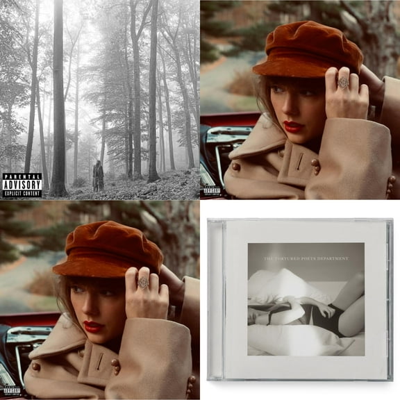 Folklore (X) & Red (Taylor's Version) (X) (2CD) & Red (Taylor's Version) (Edited) (2CD) & Tortured Poets Department(X) (Manuscript- Bonus Track)