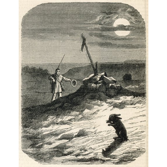 Folklorehare-Witch Poster Print By Mary Evans Picture Library (24 X 36)