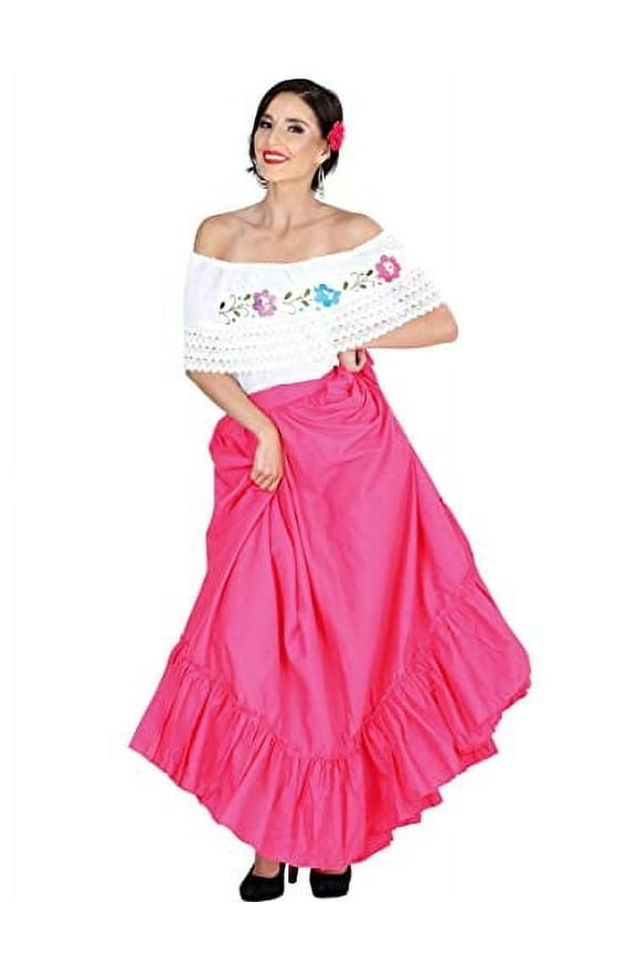 Folkloric Mexican, Dance Skirts for Women. Falda Folklorico Mexicana