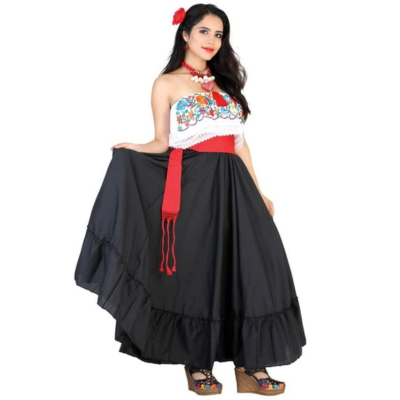 Folkloric Mexican, Dance Skirts for Women. Falda Folklorico Mexicana