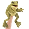thumbnail image 1 of Folkmanis Funny Frog Hand Puppet, 1 of 4