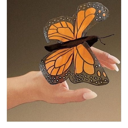 Folkmanis Mini Monarch Butterfly Finger Puppet