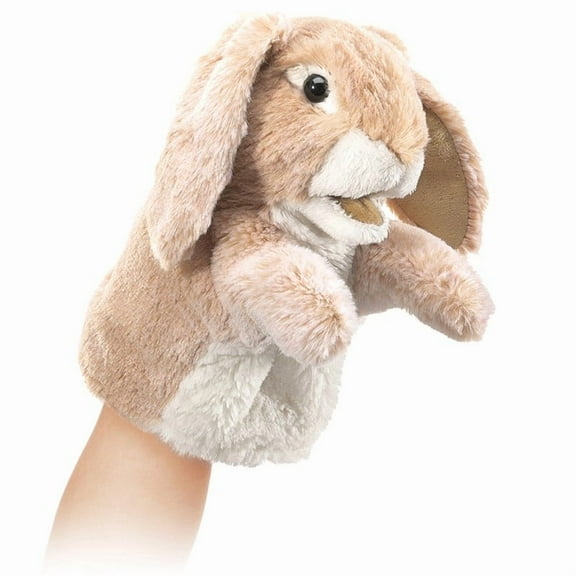 Folkmanis Puppets Little Lop Rabbit Hand Puppet
