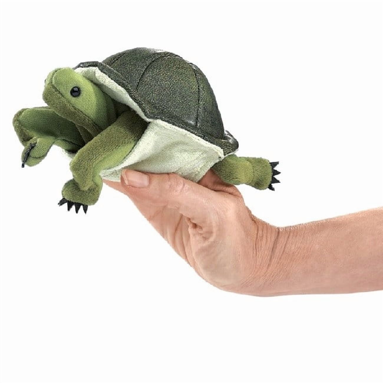 Folkmanis Puppets Mini Turtle Finger Puppet - Walmart.com