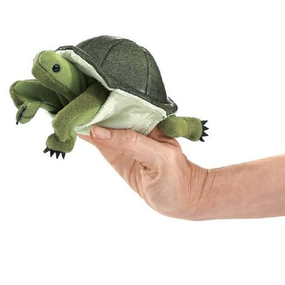 Folkmanis Puppets Mini Turtle Finger Puppet