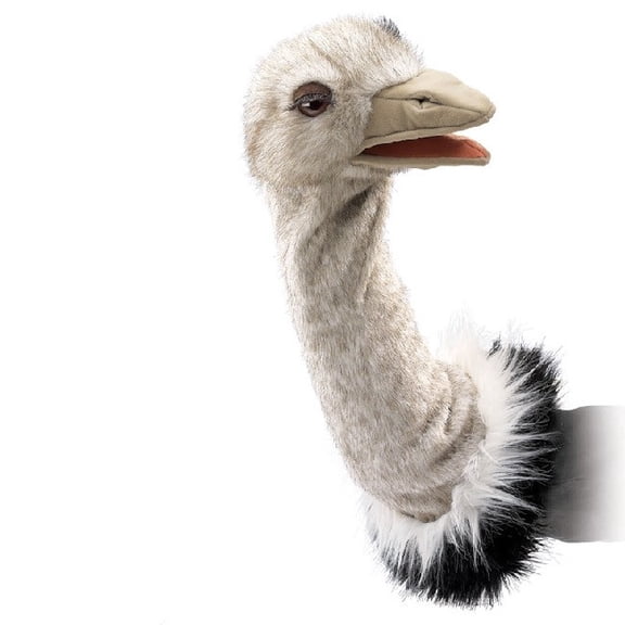 Folkmanis Puppets Ostrich Stage Hand Puppet