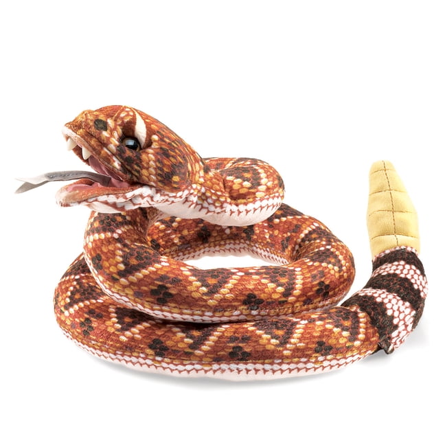 Folkmanis Rattlesnake Puppet Hardcover