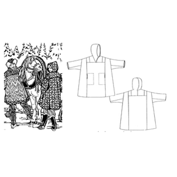 Folkwear #153 Siberian Parka Coat Sewing Pattern (Pattern Only)