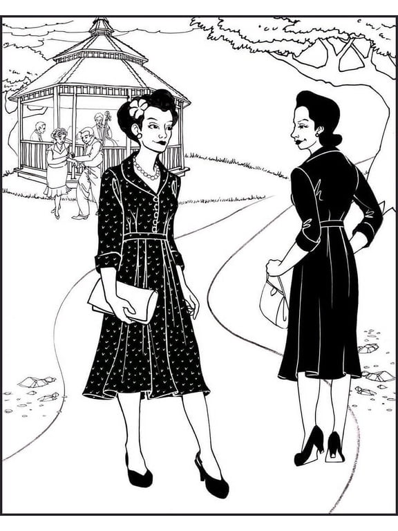 #247 Lindy Shirtdress 1940's Dress Frock Sewing Pattern (Pattern Only) folkwear247