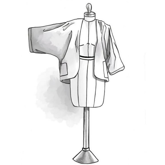 Folkwear Basics Collection Jacket Sewing Pattern (Pattern Only) folkbasicsjacket