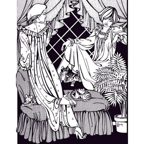 Folkwear Beautiful Dreamer #224 Gown Nightgown Dress Sewing Pattern (Pattern Only) folkwear224