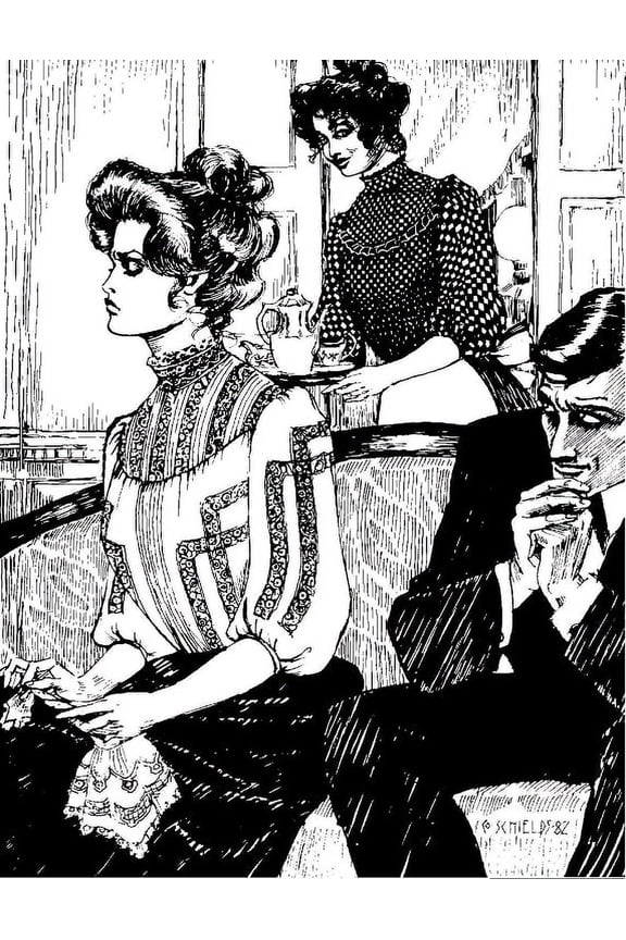 Gibson Girl Blouse #205 High Collar Ladies Shirt Top 1900's Reproduction Sewing Pattern (Pattern Only) folkwear205