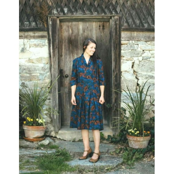 Folkwear Patterns Sewing Pattern Lindy Shirtdress Women X Small - XXX Large