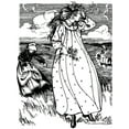 thumbnail image 1 of Folkwear Prairie Dress #201 - 1800's Gown Frock Apron American Out West Reproduction Sewing Pattern (Pattern Only) folkwear201, 1 of 1