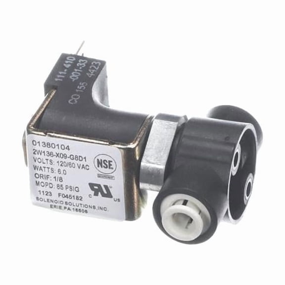 Follett 01441526 Genuine OEM Solenoid Valve - 120V, 60 Hz, Fill, Rear