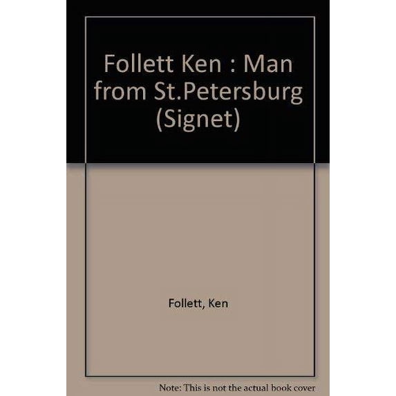 Pre-Owned The Man from St. Petersburg (Unknown) 0451143272 9780451143273