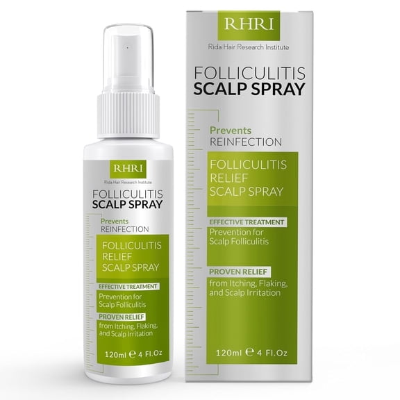Folliculitis Scalp Spray | Dandruff Treatment for Dandruff, Psoriasis & Folliculitis