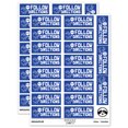 thumbnail image 1 of Follow Directions Stop Sign Teacher Student School Sticker Set - Dark Blue - Matte Finish - 2.00" Large, 1 of 7