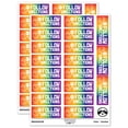 thumbnail image 1 of Follow Directions Stop Sign Teacher Student School Sticker Set - Rainbow - Gloss Finish - 2.00" Large, 1 of 7