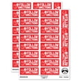 thumbnail image 1 of Follow Directions Stop Sign Teacher Student School Sticker Set - Red - Gloss Finish - 2.00" Large, 1 of 7