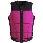 Follow Harmony Womens Comp Life Vest [Black/Pink]