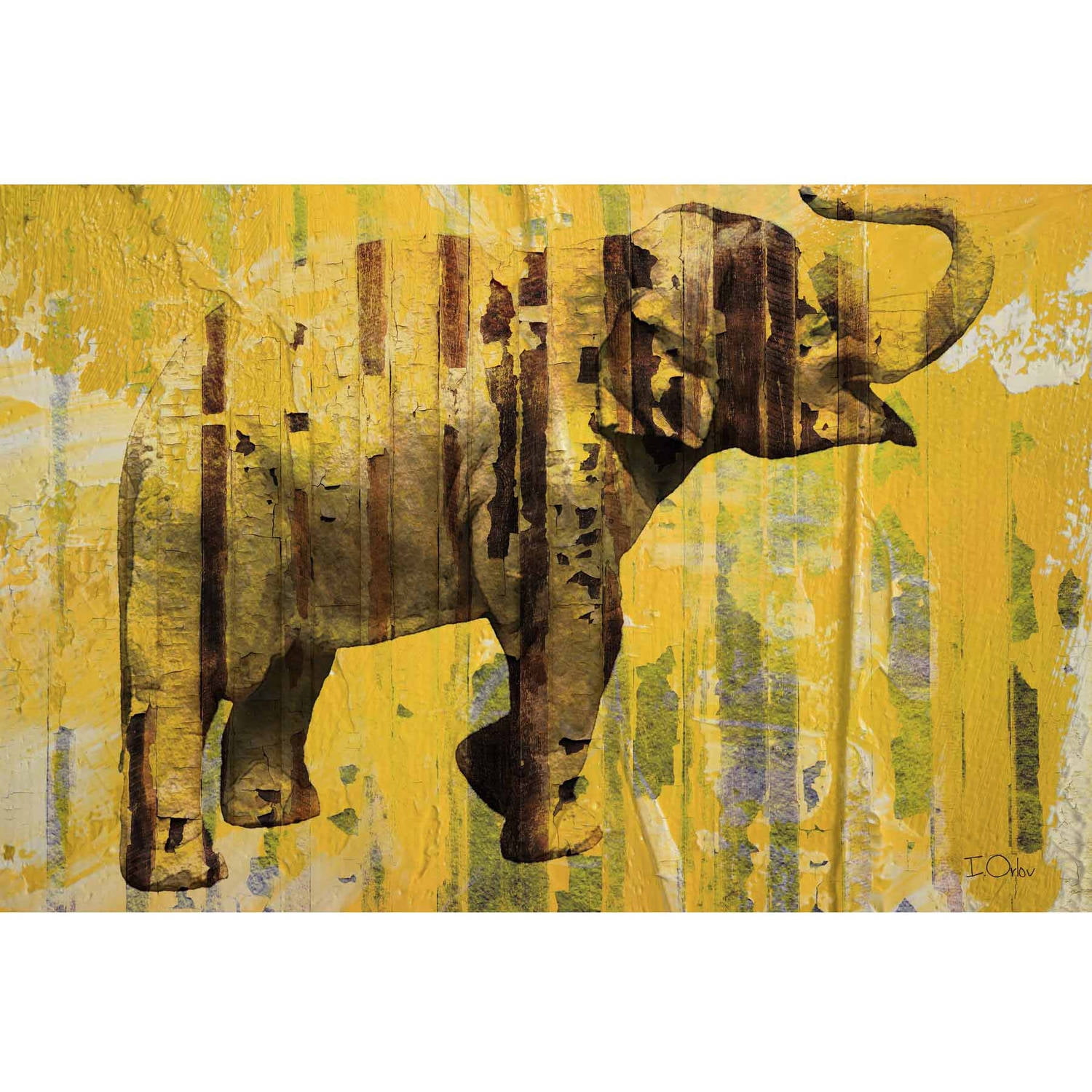 "Follow Me" Painting Print on Wrapped Canvas