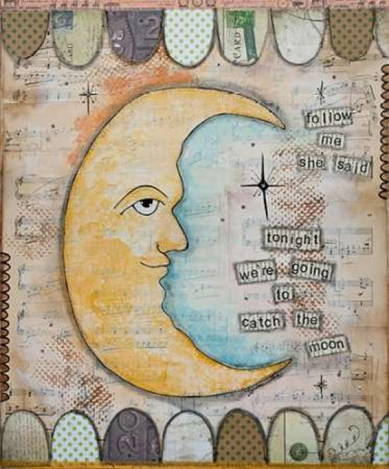 Follow Me She Said Canvas Art - Denise Braun (20 x 24)