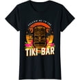 thumbnail image 1 of Follow Me To The Tiki Bar T-Shirt Hawaiian Luau Party Tee, 1 of 3