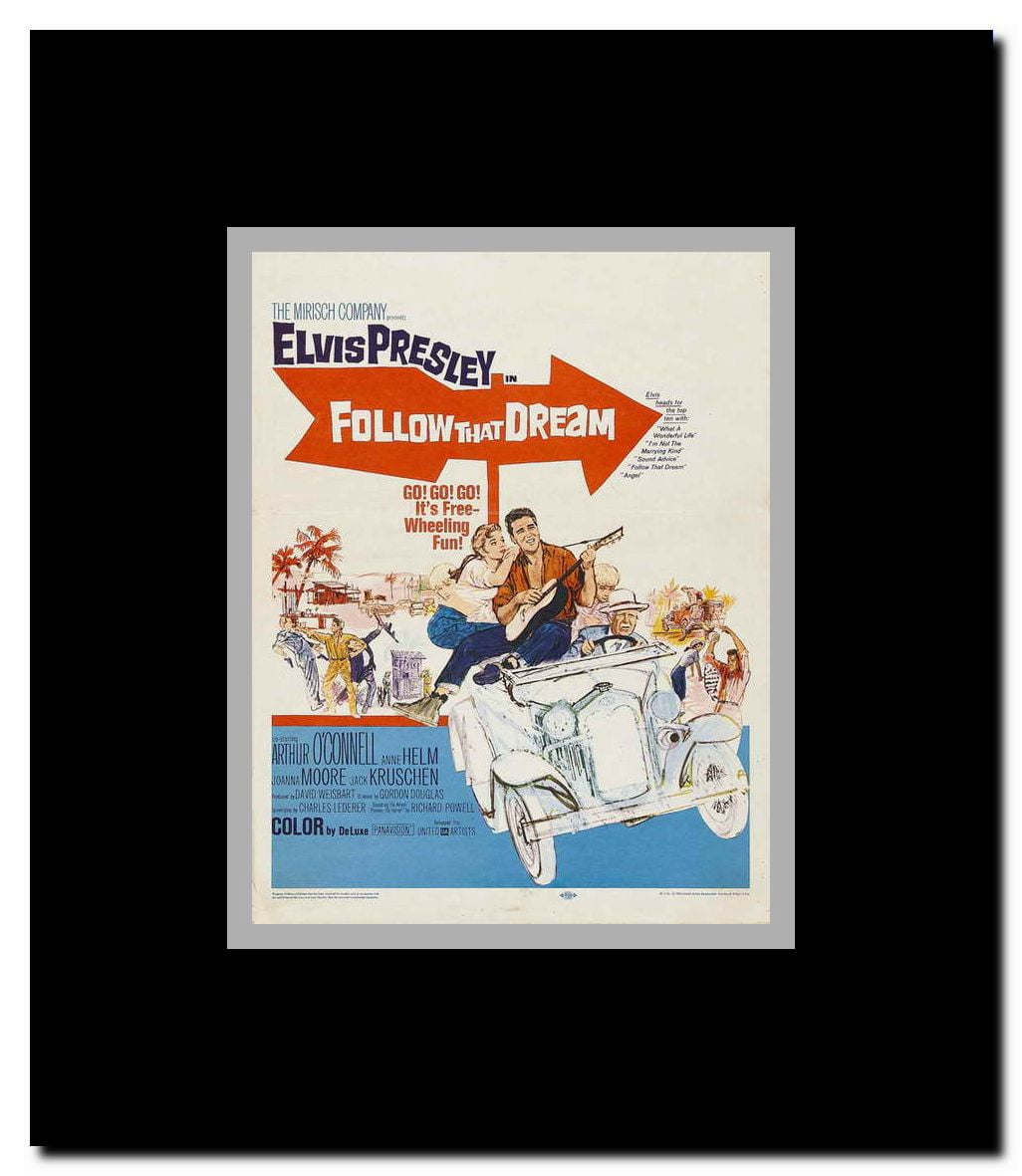 Follow That Dream Framed Movie Poster
